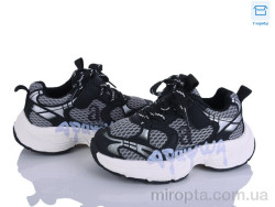 Кросівки ABC2162P black р: 27-32, в упаковці: 6 пар, купити тільки гуртом