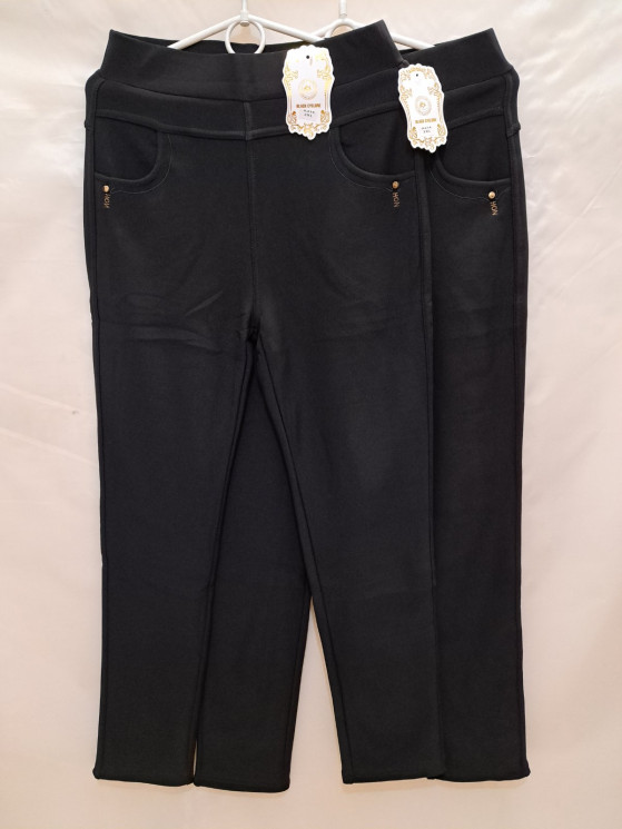 Штани жіночі, трикотаж, хутро, м.314_A (Розмір: 2XL-4XL ), мікс кольорів, в упаковці 6 штук №319518 - Hang SE641