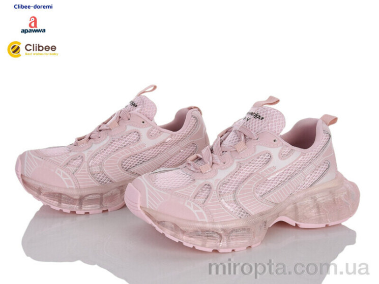 Кросівки D11095 pink р: 35-40, в упаковці: 6 пар, купити тільки гуртом - 1191731