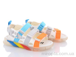 Сандалі PL16(CB18122) orange-grey-blue р: 32-37, в упаковці: 6 пар, купити тільки гуртом