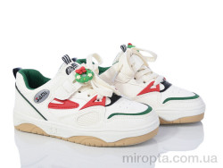 Кросівки G41(Z1971) white-green р: 32-37, в упаковці: 5 пар, купити тільки гуртом