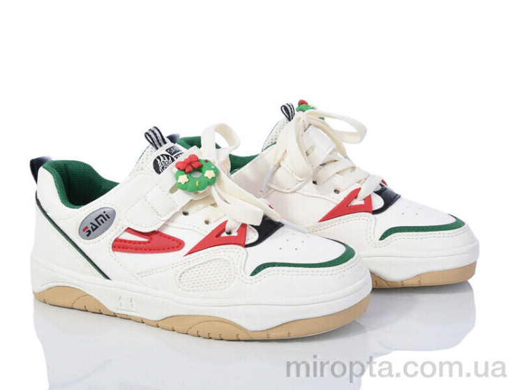 Кросівки G41(Z1971) white-green р: 32-37, в упаковці: 5 пар, купити тільки гуртом - 955499