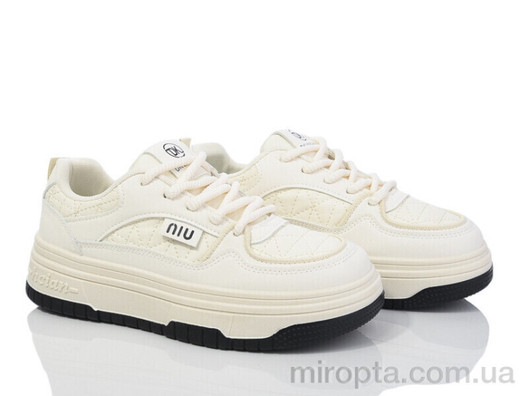 Кросівки 176-45 white р: 36-40, в упаковці: 8 пар, купити тільки гуртом - 974359