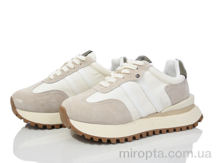 Кросівки 197-198 beige р: 36-41, в упаковці: 8 пар, купити тільки гуртом - 987752