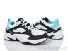 Кросівки HD62-B1897-10 black-white-blue р: 36-41, в упаковці: 8 пар, купити тільки гуртом - 990711