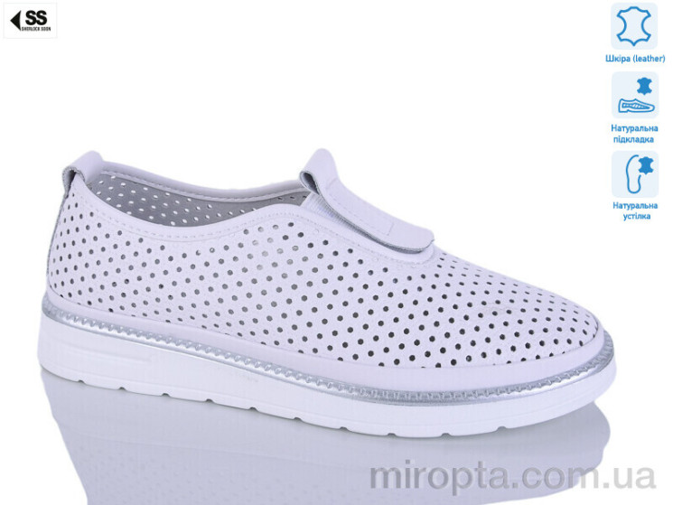 Кросівки 301-7 white р: 36-41, в упаковці: 8 пар, купити тільки гуртом - 1170177