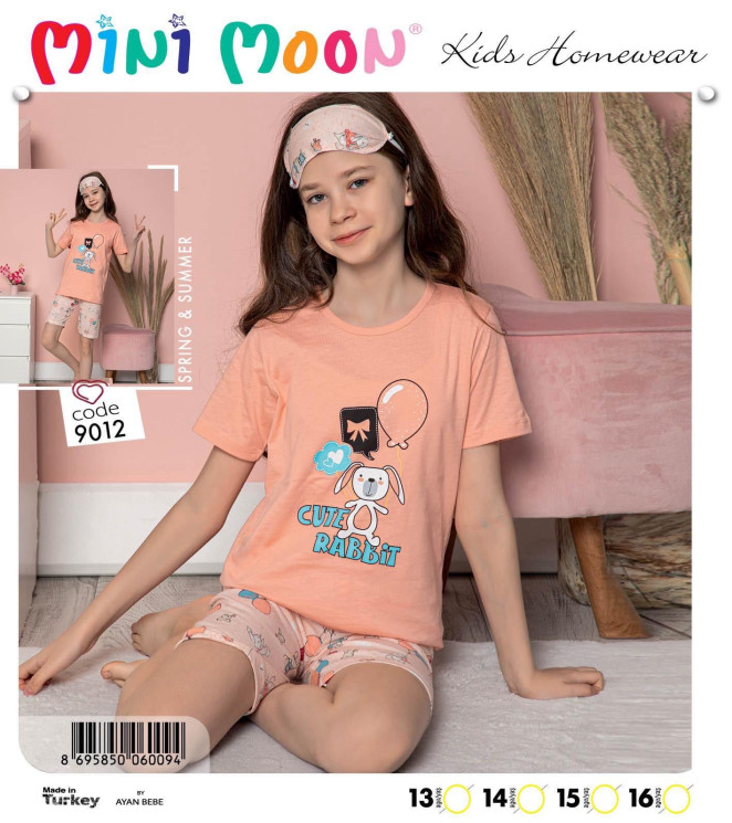 Піжама дитяча "9012" котон (Розмір: 13-16 років) упаковка 5 шт. №155929 - 