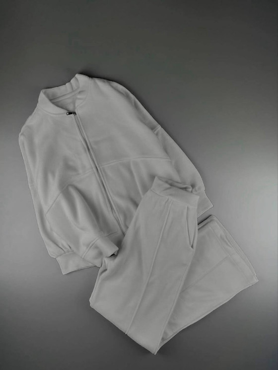 Костюм жіночий у стилі Zara, двосторонній фліс м. 398 (р. 42-44, 46-48, 50-52) №410140 - 