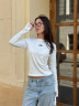 Лонгслів жіночий з накатом, турецький рубчик люкс м. 4237 (р: 42-44, 46-48) №822714 - 