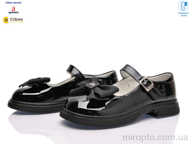 Туфлі ABC5705 black р: 31-36, в упаковці: 8 пар, купити тільки гуртом - 1198625