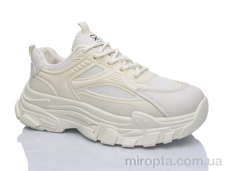 Кросівки Prime KT-Q9 beige р: 37-40, в упаковці: 8 пар, купити тільки гуртом - 1207256