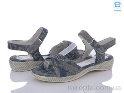 Босоніжки 8868-20 blue р: 30-37, в упаковці: 10 пар, купити тільки гуртом