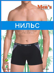 Труси чоловічі, котон, м.983 (розмір: L-3XL), в упаковці 24 шт. №324273