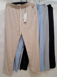 Штани жіночі, купро, м.5262 (Розмір: 6XL-9XL), мікс кольорів, в упаковці 6 штук №326919