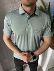 Футболка поло, р. M-2XL, трикотаж, 9 кольорів в упаковці 4 штуки №808870