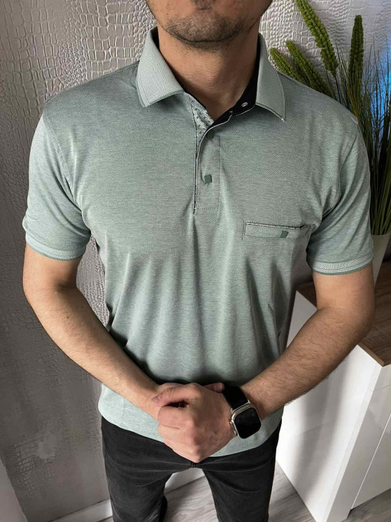 Футболка поло, р. M-2XL, трикотаж, 9 кольорів в упаковці 4 штуки №808870 - NikNumbers SE1041-1042