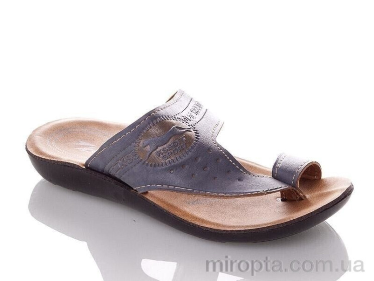 Шльопанці BKsoft-AP-blue р: 30-35, в упаковці: 6 пар, купити тільки гуртом - 1078778