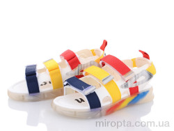 Босоніжки PL16(CB18122) navy-yellow-red р: 32-37, в упаковці: 6 пар, купити тільки гуртом