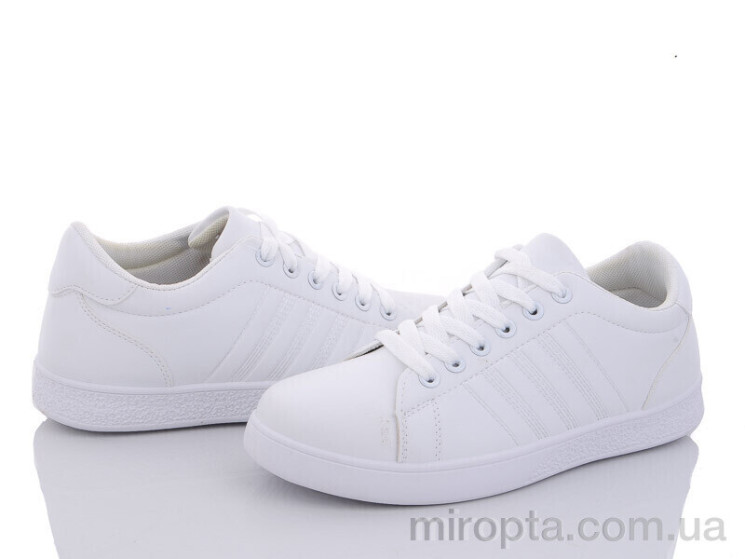 Кросівки 20-967 white р: 36-41, в упаковці: 8 пар, купити тільки гуртом - 862344