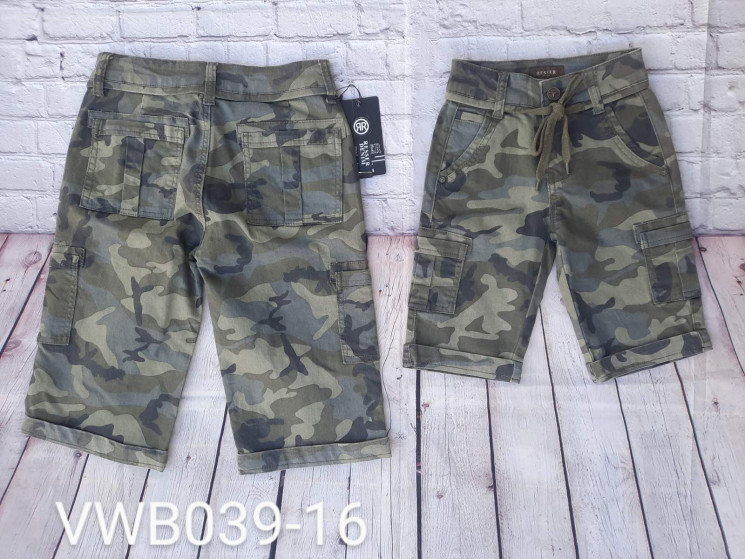 Шорти дитячі, котон, стрейч, м.VWB039-16 (р. 3-9 років), в упаковці 6 штук №327454 - Sandra SE887