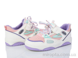 Кросівки G41(Z1971) white-pink р: 32-37, в упаковці: 5 пар, купити тільки гуртом