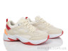 Кросівки HD62-B1897-11 beige-red р: 36-41, в упаковці: 8 пар, купити тільки гуртом - 990712