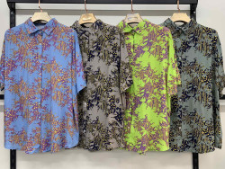 Сорочка жіноча, штапель, м.36953 (р. 3XL-7XL ), 4 кольори,  в упаковці 5 штук №330155