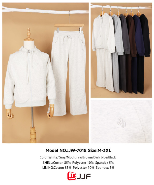 Костюм жіночий трикотаж на мікрохутрі м.7018 (Розмір:M-3XL) 6 кольорів в упаковці 5 штук №764360 - Coolme WE3111