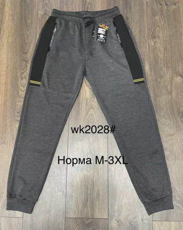 Спортивні штани чоловічі 2028, трикотаж (Розмір:M-3XL)різні кольори,в упаковці 5 шт. №100994 - Mixmoda Bg 5255