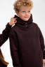 Костюм дитячий прогулянковий утеплений "Style-26", тринитка з начосом м. 1520 (р. 122, 128, 134, 140) шоколад №416454 - 