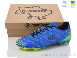Футбольне взуття DM024412-2 royal-lime р: 41-45, в упаковці: 8 пар, купити тільки гуртом