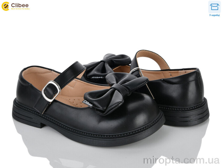 Туфлі DC815-1 black р: 32-37, в упаковці: 6 пар, купити тільки гуртом - 1197718