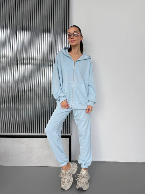 Костюм жіночий "двійка", двонитка пеньє люкс м. 540 (р: 42-46) №830827 - 