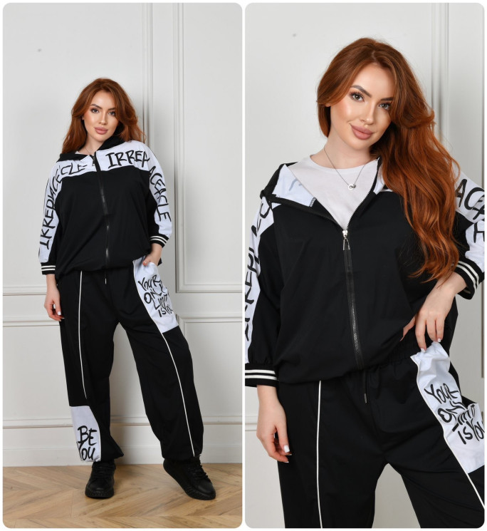 Костюм жіночий котон м.Т-2159 (Розмір:4XL-5XL) в упаковці 2 штуки №762760 - Saint Zel3317