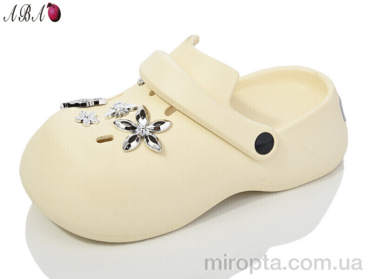 Крокси QQ4ABA9 beige р: 36-41, в упаковці: 6 пар, купити тільки гуртом - 979963