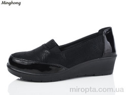 Туфлі 7713 black р: 37-42, в упаковці: 8 пар, купити тільки гуртом