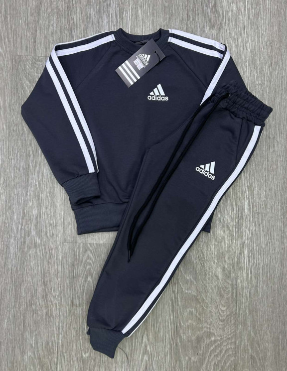 Спортивний костюм дитячий Аdidas "222-1" турецька двохнитка (р: 4-8 років) 3 кольори, в упаковці 5 шт. №364388 - Spider