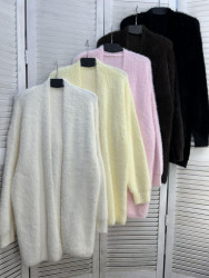 Кардиган жіночий, альпака (р: one size) 5 кольорів, в упаковці 4 шт. №387120