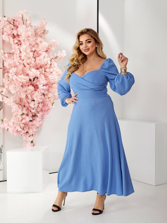 Сукня жіноча міді, трикотаж zara м. 667 (р: 60-62, 64-66) №808433 - 