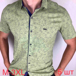 Сорочка Paul Semih р S-2XL Чоловіча Y1624 green