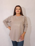 Кофта жіноча батал (р. 54-60) 7 кольорів, продаж оптом та в роздріб №350724 - 