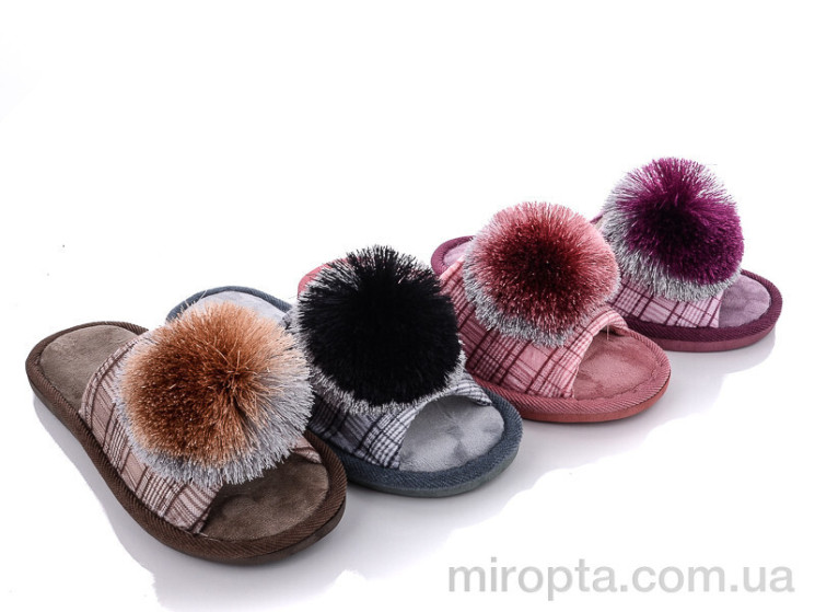 Капці L98 mix р: 36-41, в упаковці: 12 пар, купити тільки гуртом - 730990