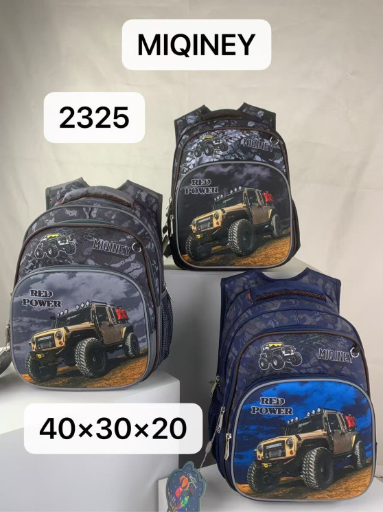 Рюкзак дитячий "2325" щільний текстиль (р: 40*30*20см) 3 кольори №386304 - Enigma BE3610