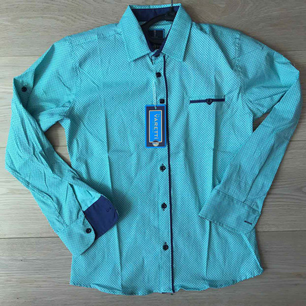 Сорочка No Brand р 7-12 Дитяча R322 l.blue - NikNumbers SE1041-1042