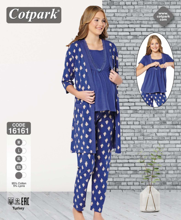 Костюм домашній жіночий, віскоза "16161" (р: М,L,XL,2XL) в упаковці 4 шт. №359154 - Romex HR1980