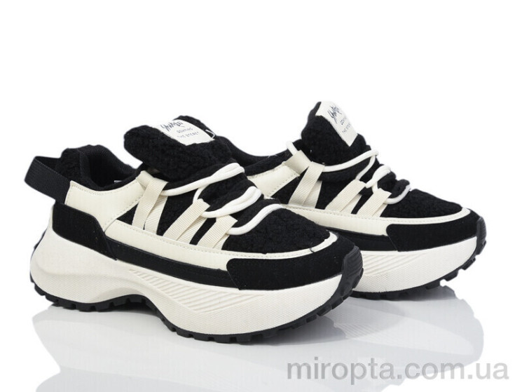 Кросівки 149-61 black-white р: 36-41, в упаковці: 8 пар, купити тільки гуртом - 990193
