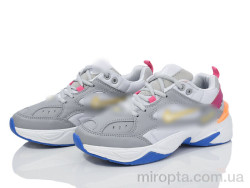 Кросівки HD62-B1897-12 grey-purple р: 36-41, в упаковці: 8 пар, купити тільки гуртом
