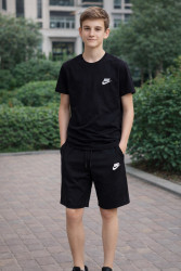 Костюм підлітковий "Nike" двохнитка (р: 9-13 років) 3 кольори, в упаковці 5 шт. №382011