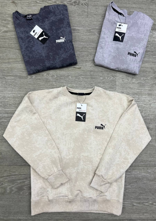 Світшот підлітковий Puma "295-3" двохнитка (р: 13-17 років) 6 кольорів, в упаковці 5 шт. №389967 - Spider