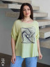 Блузка жіноча льон , м.361, (Розмір: 3XL-6XL), в упаковці 4 штуки, №751745 - Coolme WE3111